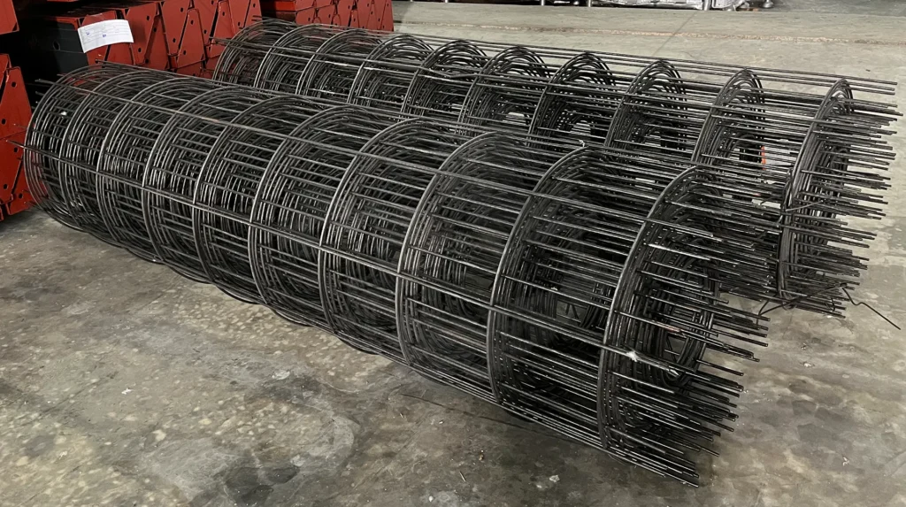 Wire Mesh ที่ใช้ในงานก่อสร้างขนาดใหญ่